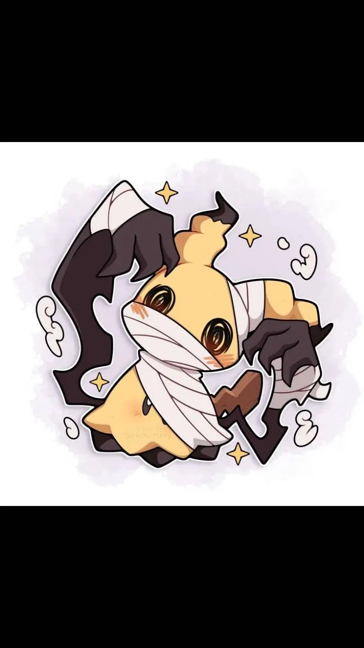 ai character: Mimikyu background