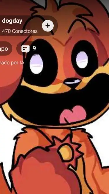 ai character: dogdoy que ricoDAS background