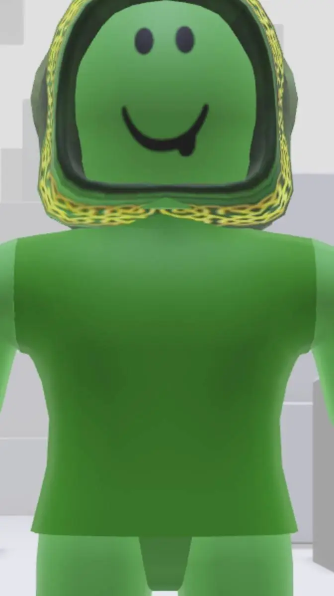 ai character: green bean  background