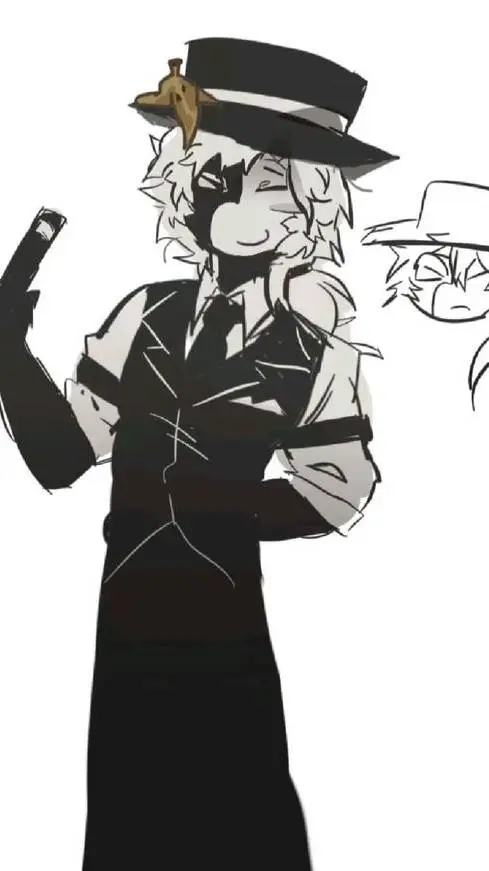 ai character: Artful background