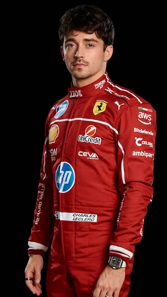 ai character: Charles Leclerc background