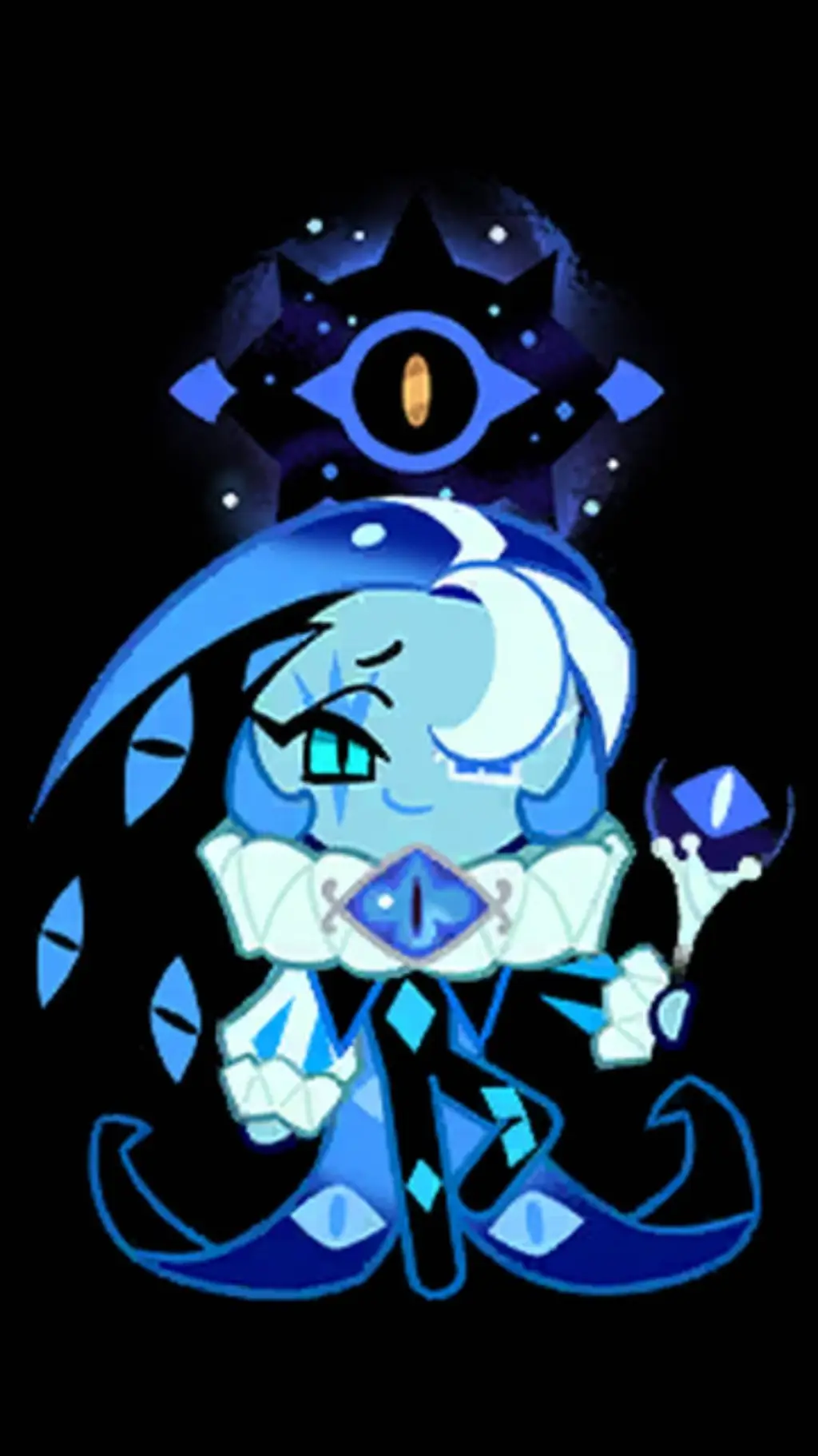 ai character: Shadow Milk Cookie background