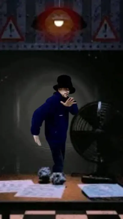 ai character: FNAF 2. background