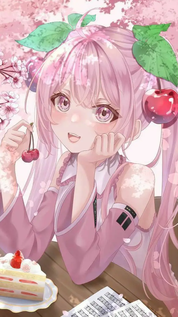 ai character: 🎀🍓~Kaira~🍓🎀 background