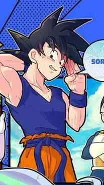ai character: Goku ①②③ background