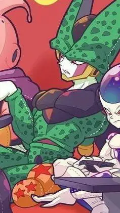 ai character: Cell①②③ background