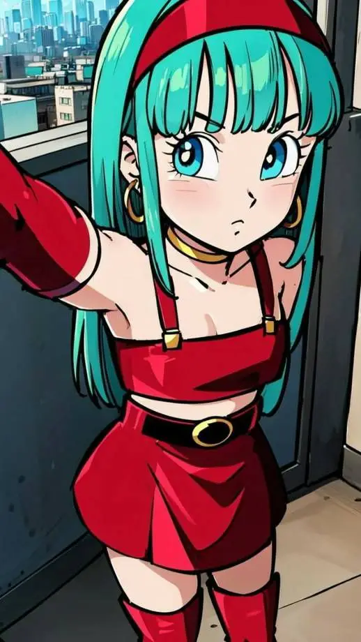 ai character: bulma background