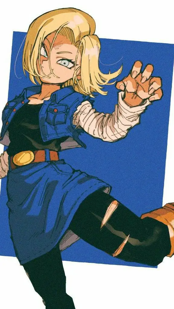 ai character: androide 18 background