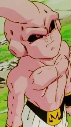 ai character: Kid buu background