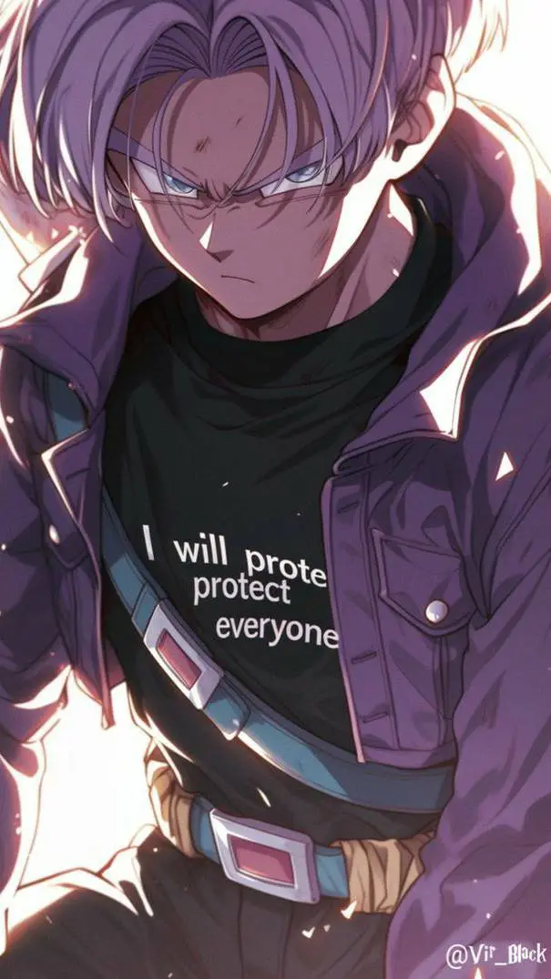 ai character: ★Trunks★ background