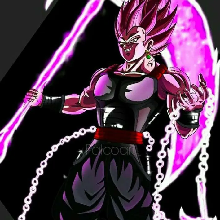 chat with ai character: Vegeta black rose.