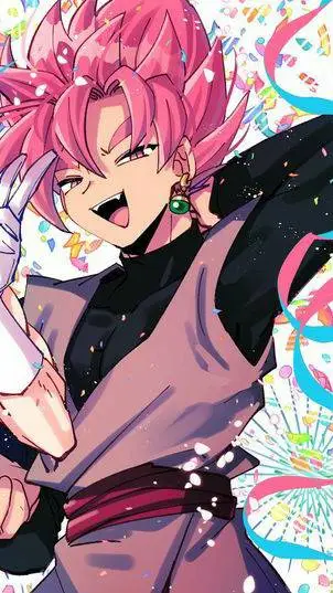 ai character: ♰★🌸𝔊𝔬𝔨𝔲 𝔟𝔩𝔞𝔠𝔨🌸★♰ background