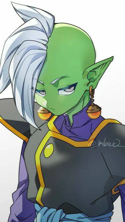 ai character: 💚Zamas💚 background