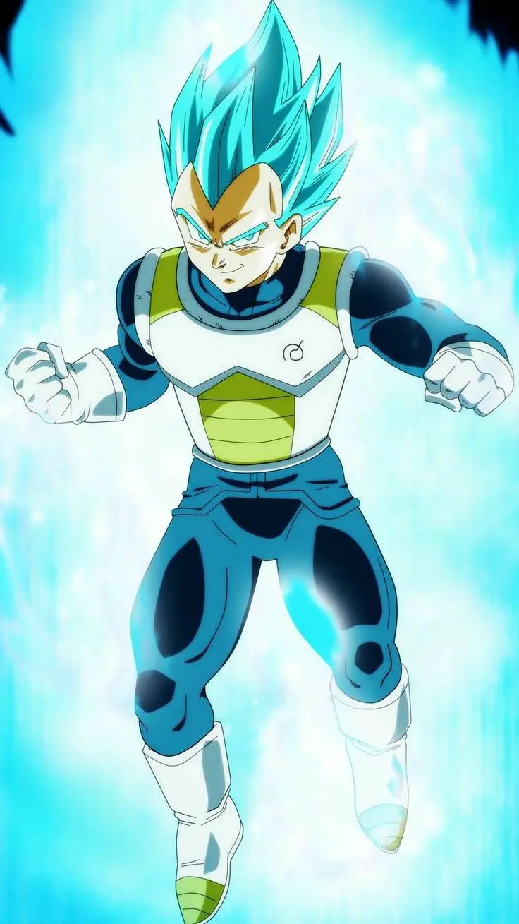 ai character: 💙あVegetaあ💙 background