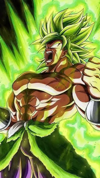 ai character: 💚あBrolyあ💚 background