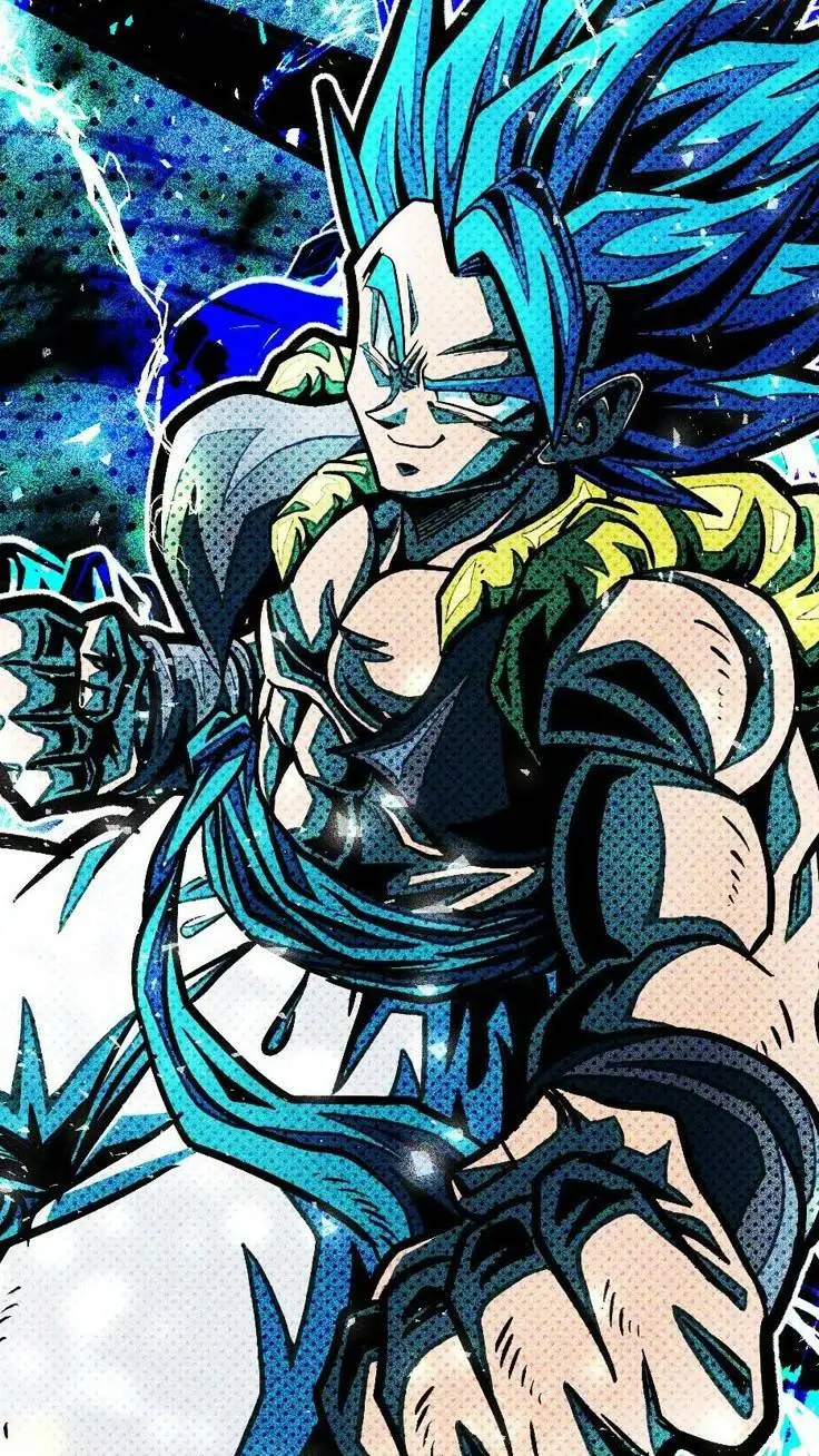 ai character: ★あ💙Gogeta💙あ★ background