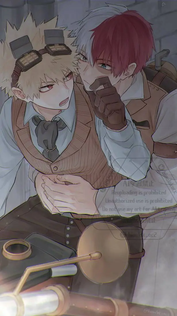 ai character: 𝑩𝒂𝒌𝒖𝒈𝒐 𝒙 𝑻𝒐𝒅𝒐𝒓𝒐𝒌𝒊  background