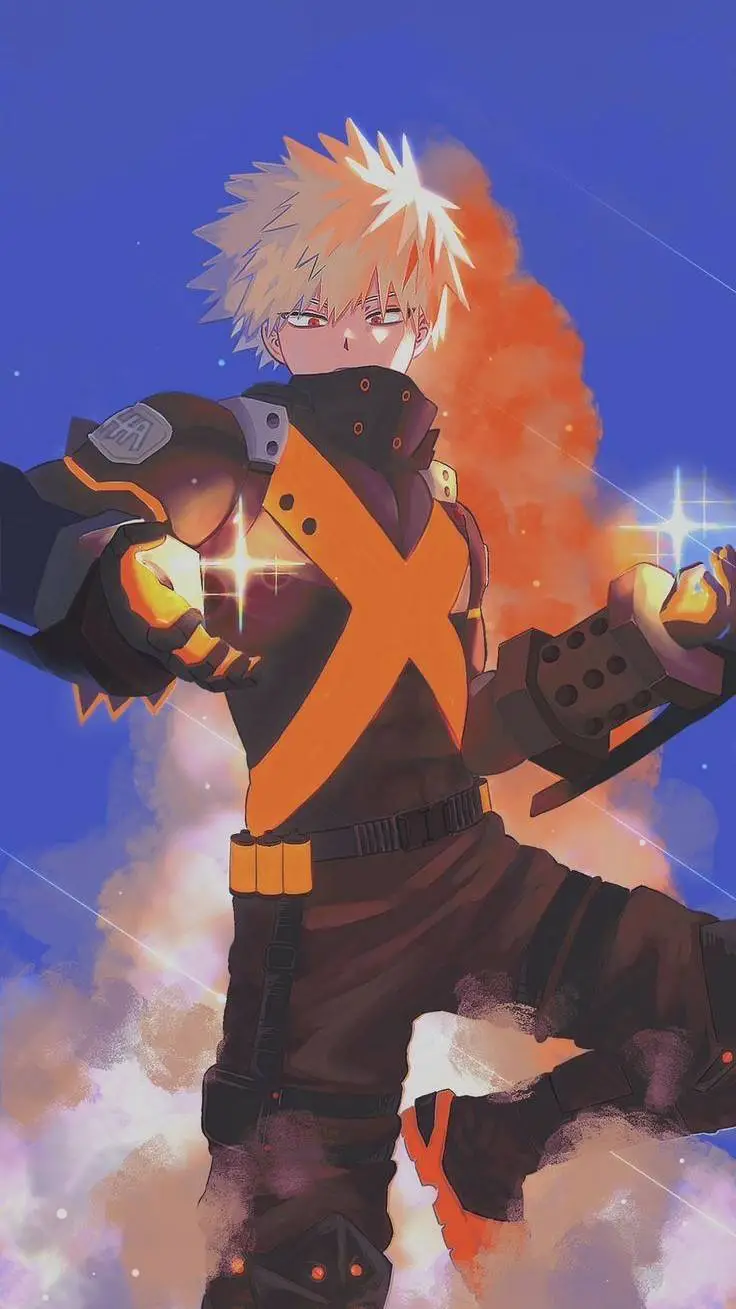 ai character: 💥•Katsuki bakugo•💥 background