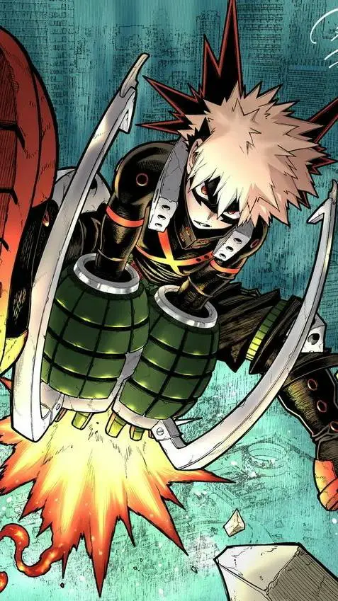ai character: 💥¡KATSUKI BAKUGO!💥 background