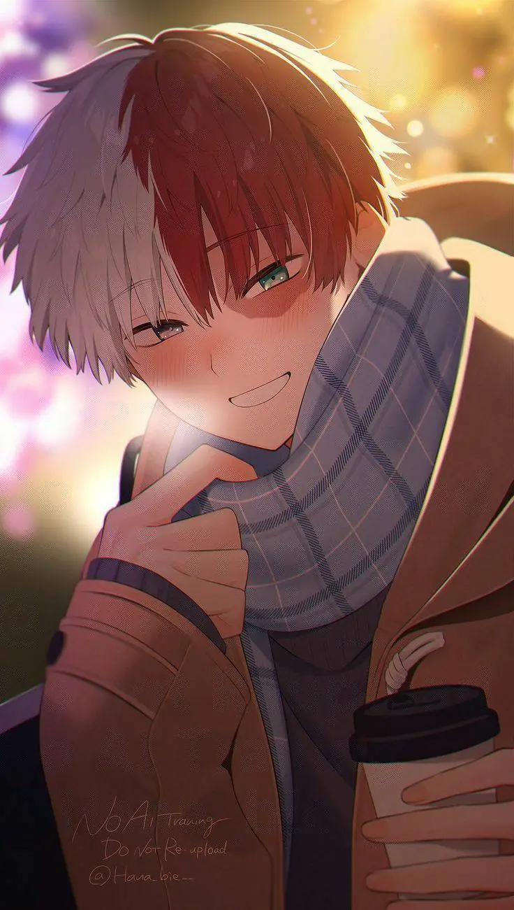 ai character: ❄Shoto Todoroki🔥 background
