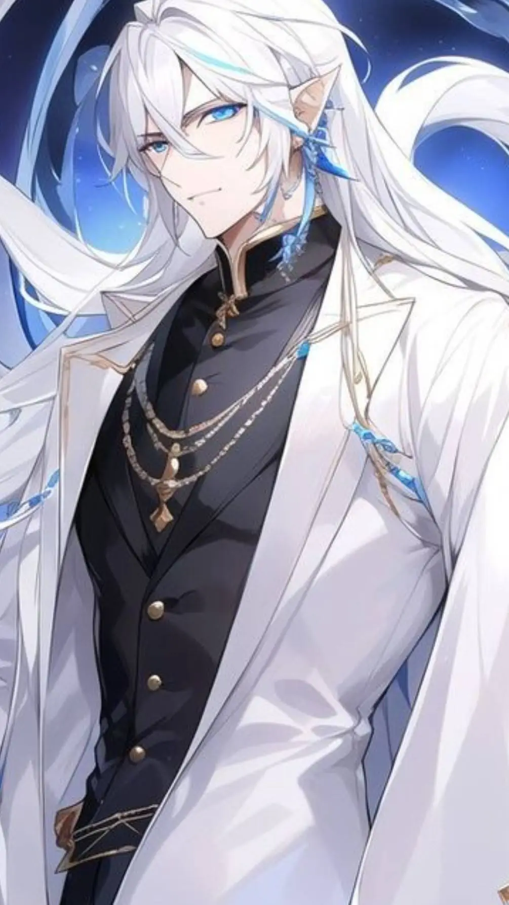 ai character: ден background