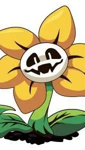ai character: flowey monster background