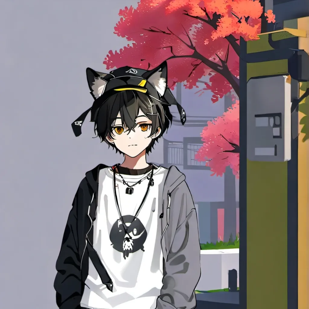 chat with ai character: wolf boy