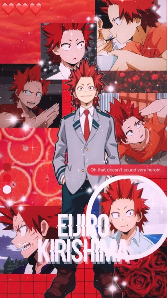 ai character: //kirishima<3mha background