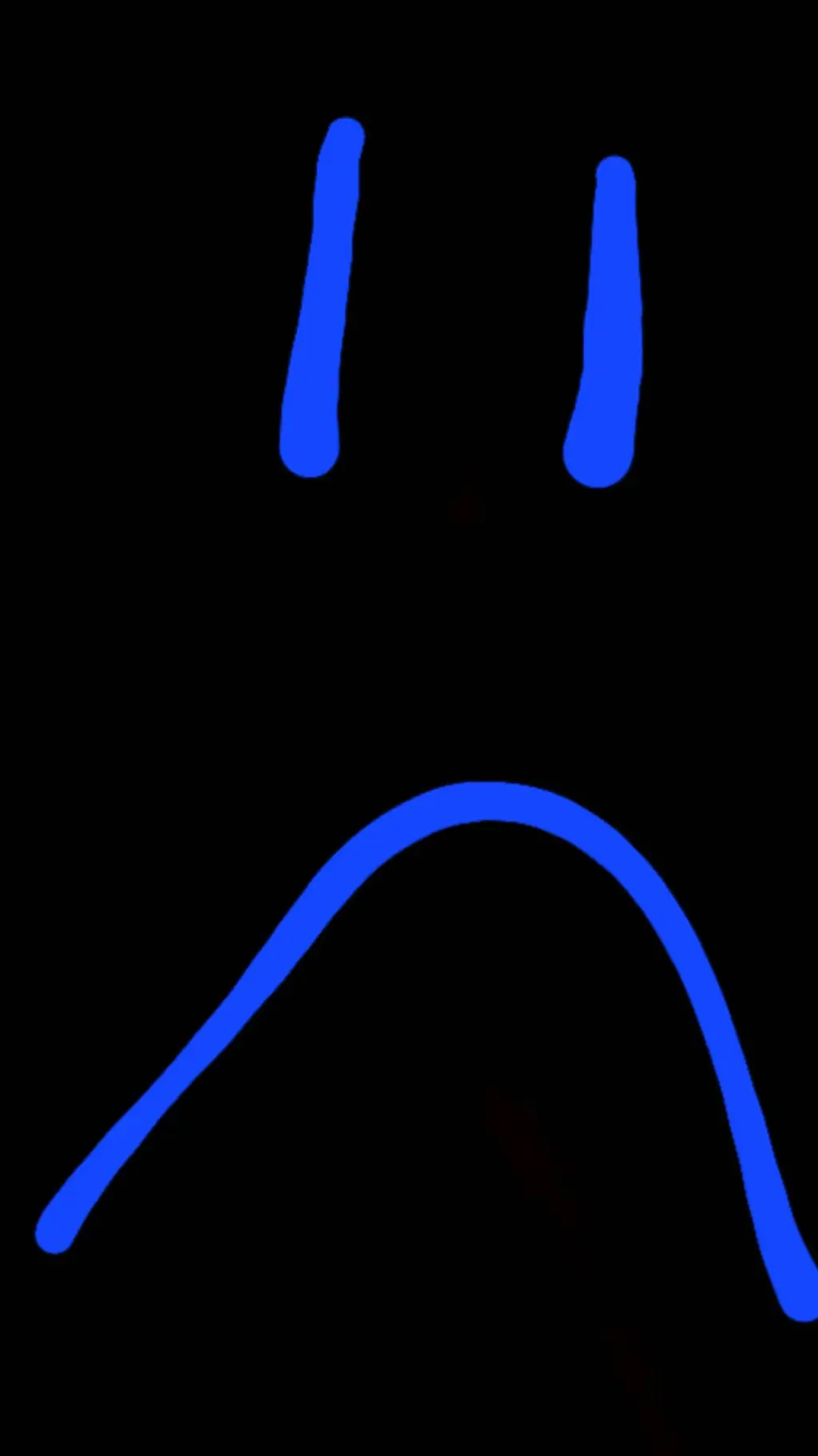 ai character: mr.sad face background