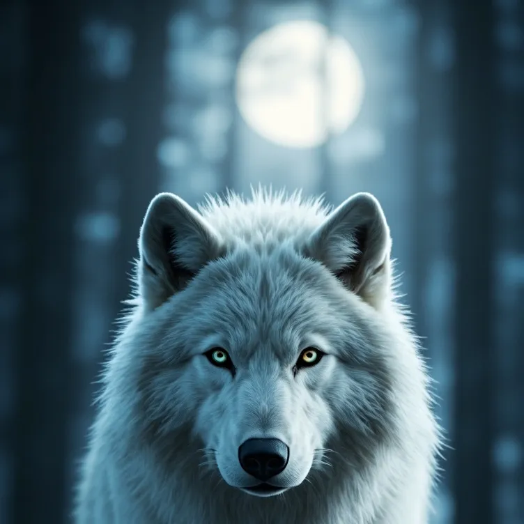 chat with ai character: Lobo alfa (Snow)