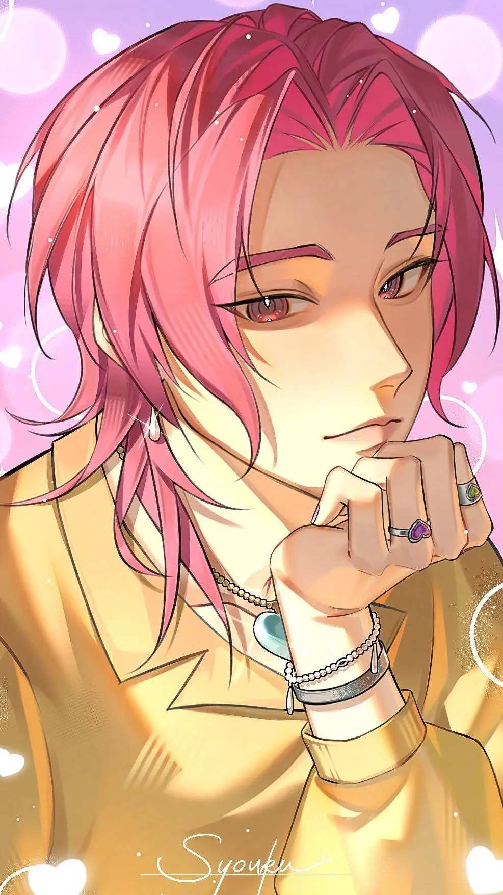 ai character: romance saja💘💗💌 background