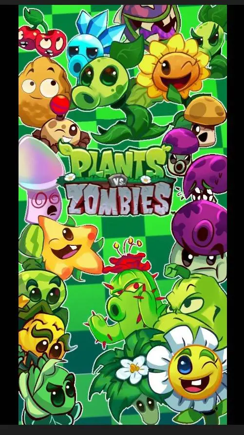 ai character: Plantas vs Zombies background
