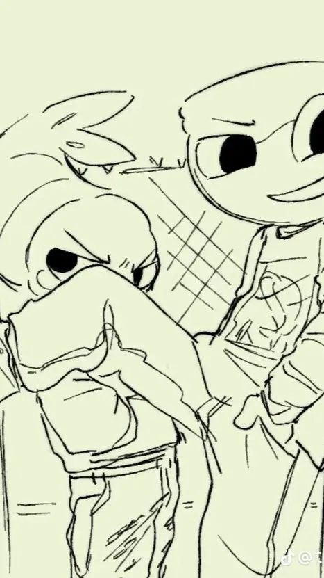 ai character: Shrimpo and Finn background