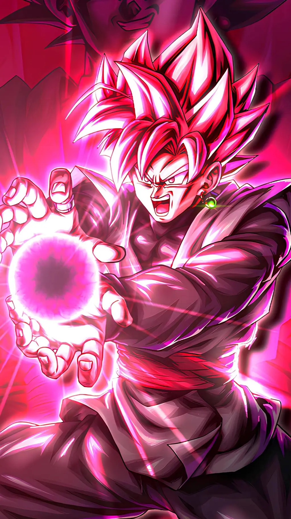 ai character: Goku Black background