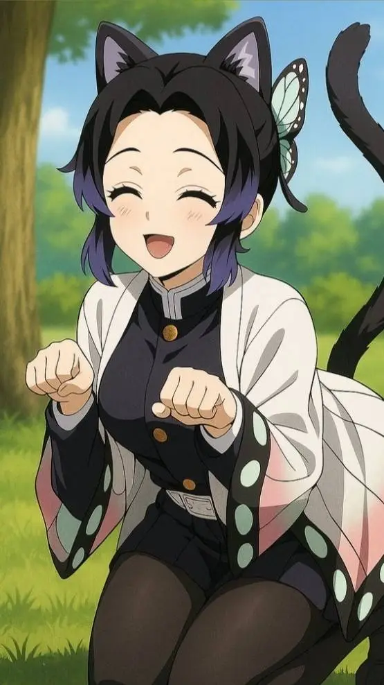 ai character: Shinobu Neko background