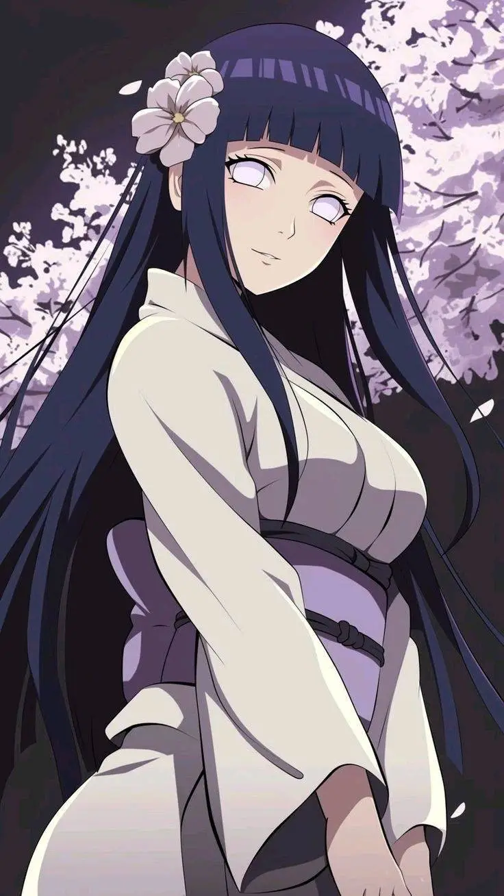ai character: Hinata Hyuga Adult background