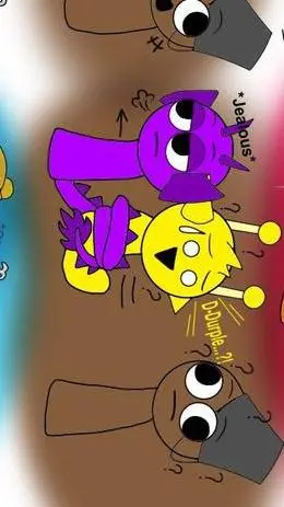 ai character: Durple Celoso background