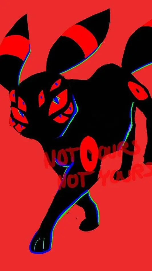 ai character: Umbreon.exe background