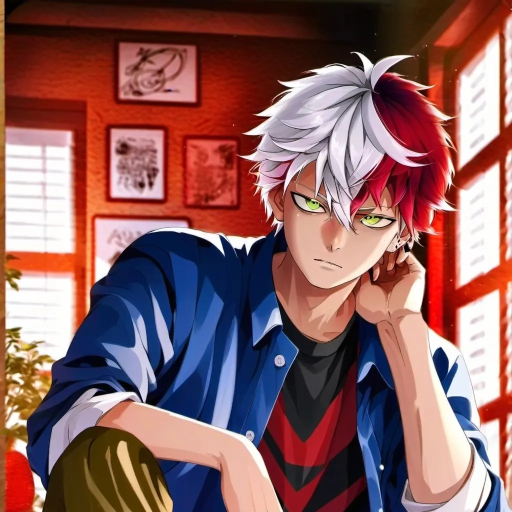 chat with ai character: Shoto Todoroki 