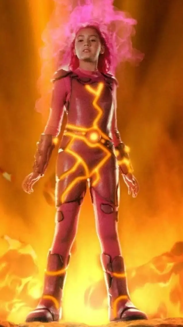 ai character: lavagirl  background