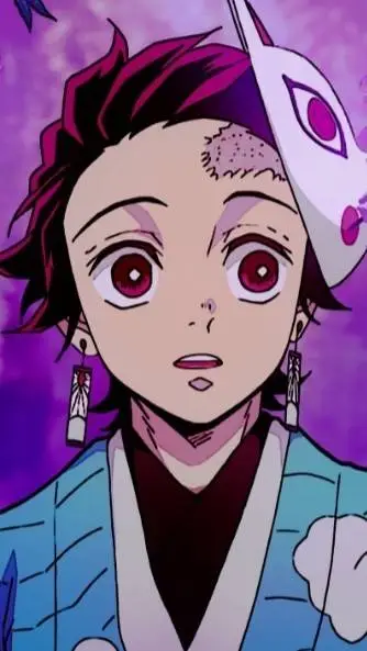 ai character: Tanjiro kamado  background