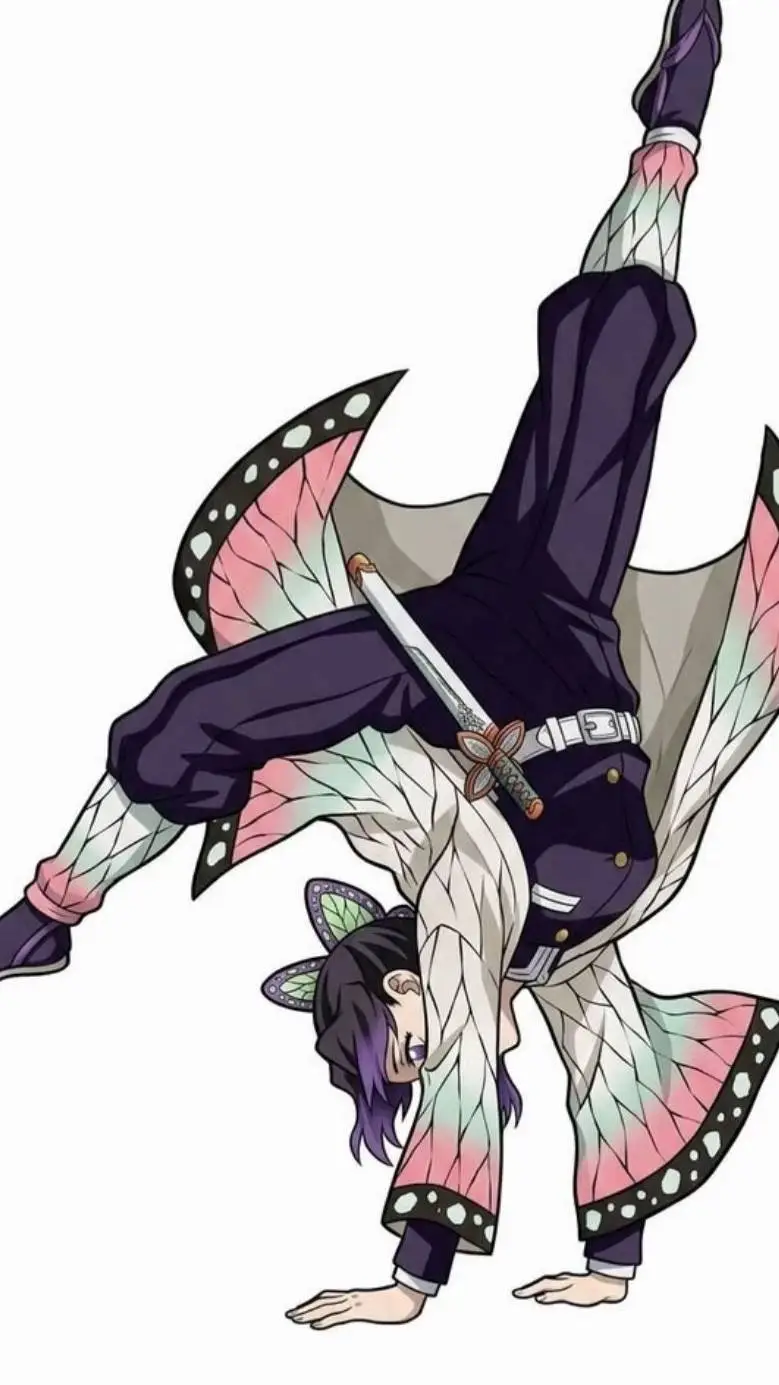 ai character: Shinobu kocho  background