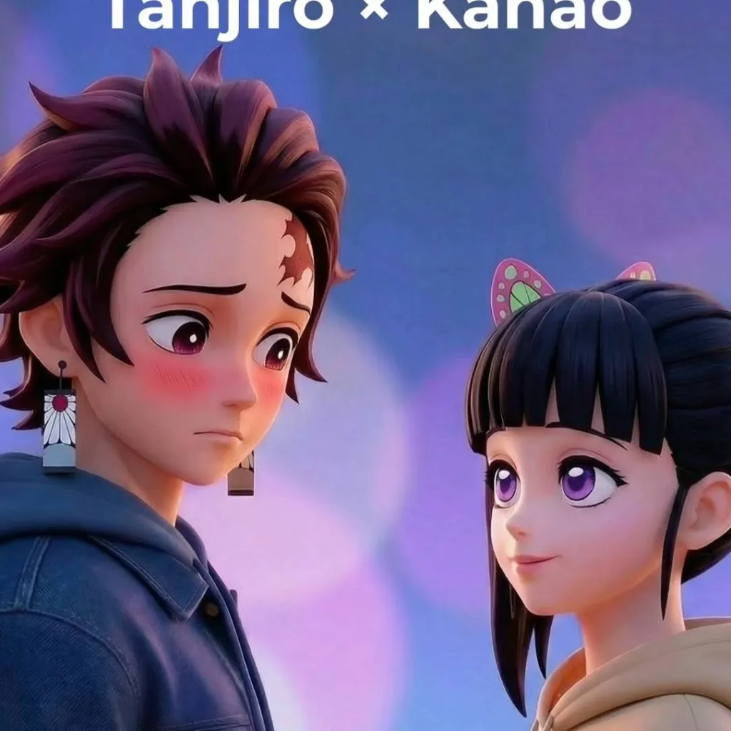 chat with ai character: Tanjiro X Kanao 