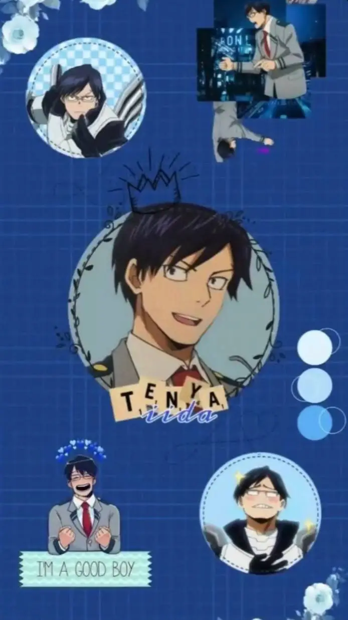 ai character: Tenya Iida background