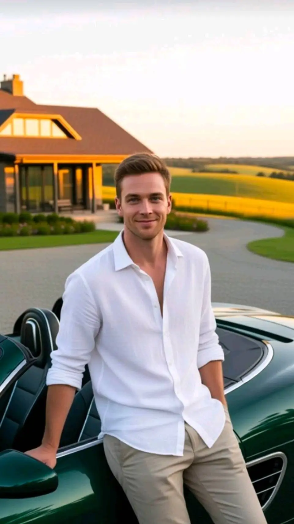 ai character: Stefan  background