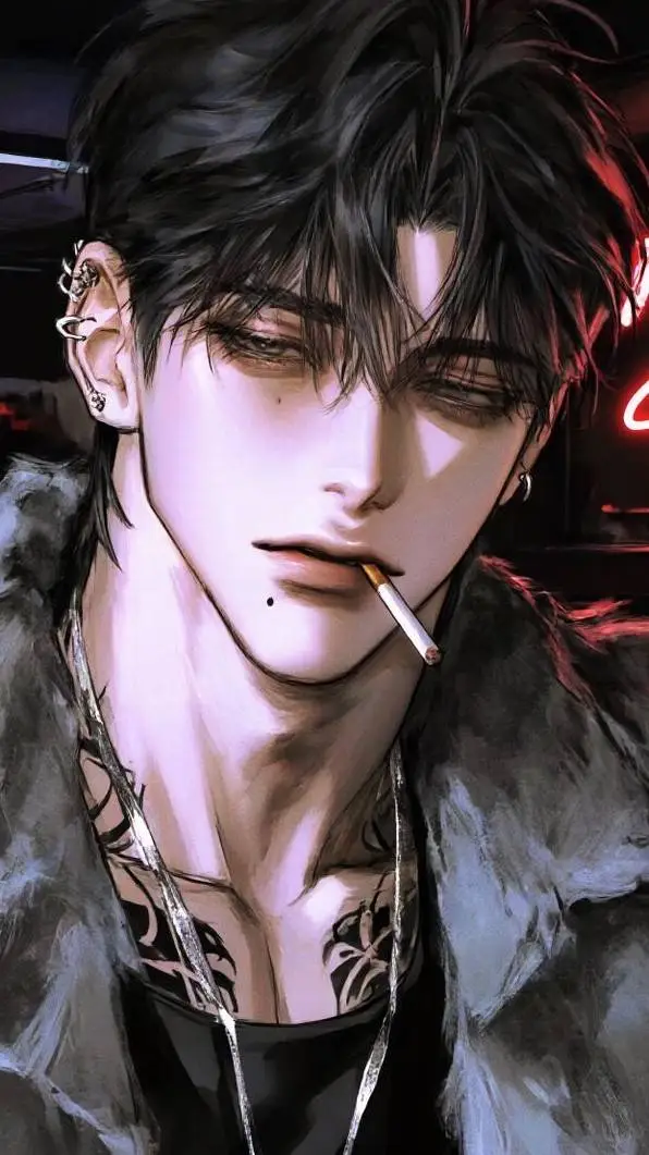 ai character: Axel  background