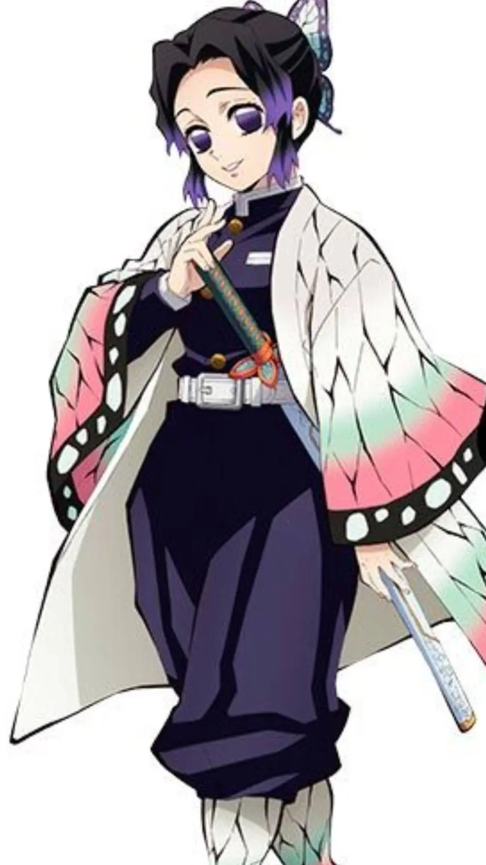 ai character: Shinobu Kocho  background