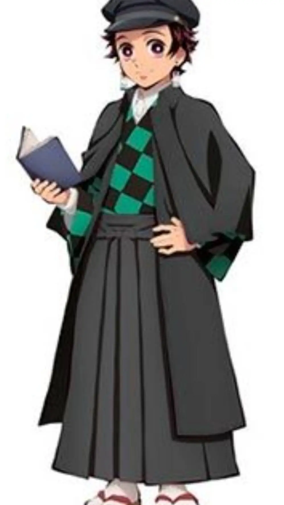 ai character: Tanjiro Kamado  background