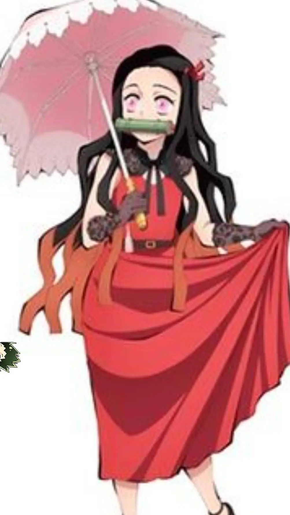 ai character: Nezuko Kamado  background