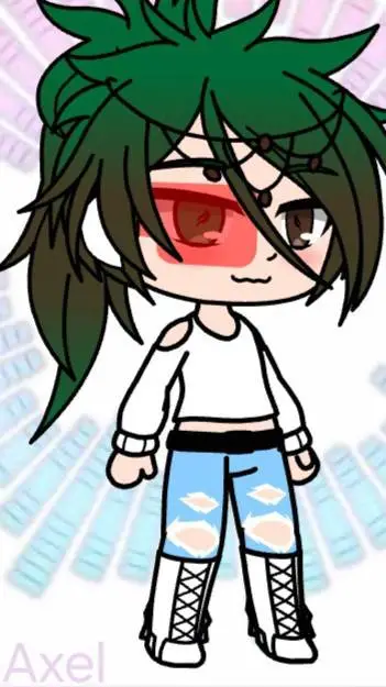 ai character: 🩷AXEL🩷 background